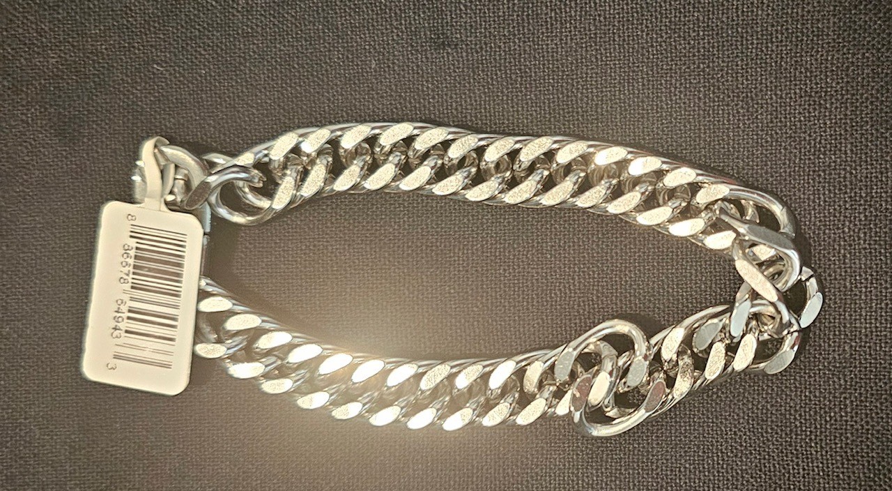 Invicta Elements Men’s Ultra Chain Bracelet Silver Tone 80815