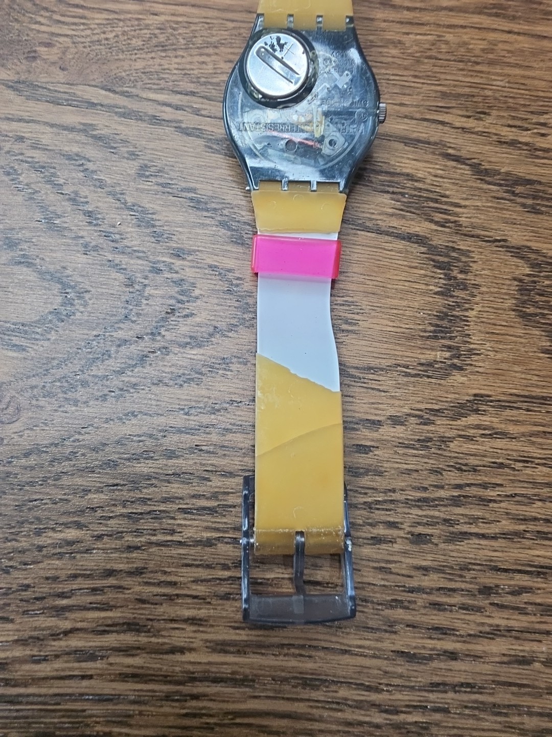 Swatch Sari Watch GK147 Vintage 1994 PARTS REPAIR NOT WORKING ONLY