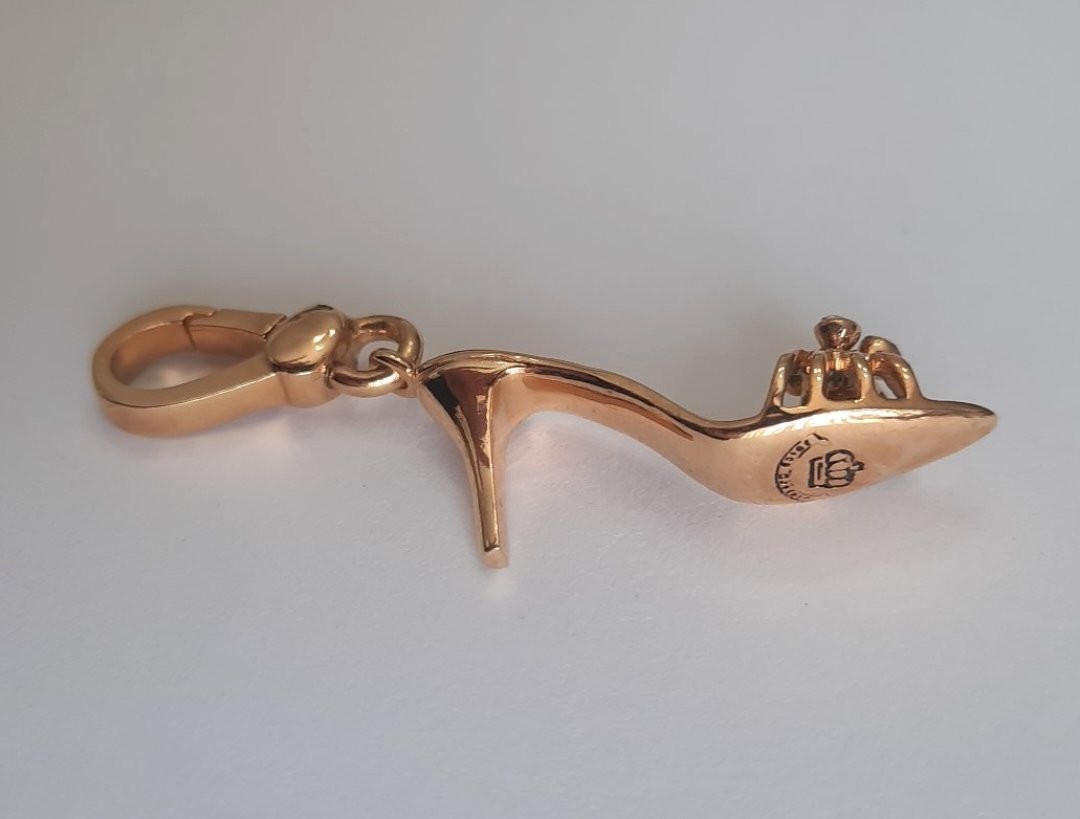 Set of 2 Juicy Couture Retired Heel Charms