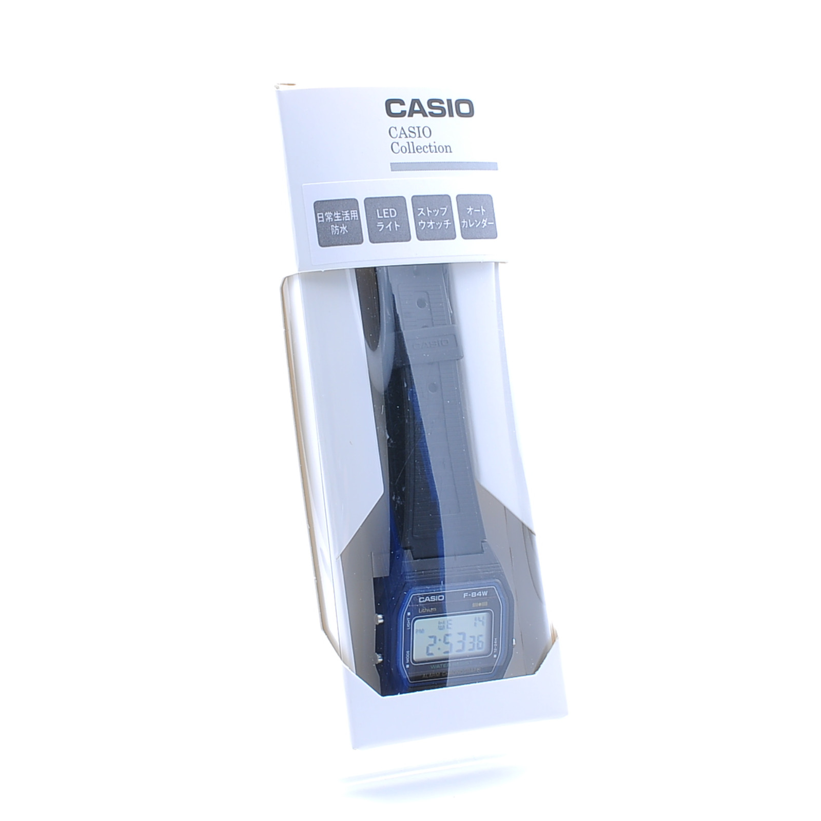[Brand New] Casio F-84W-1QJH Black Light Men’s Standard Digital Wristwatch