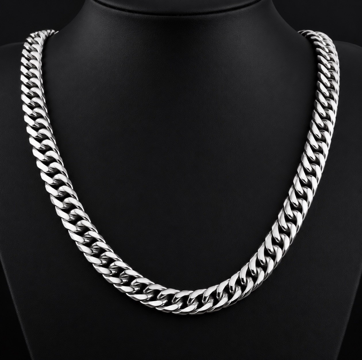 Real Marked 925 Miami Cuban Link Chain 24 Inch 10MM Sterling Silver Thick Italy