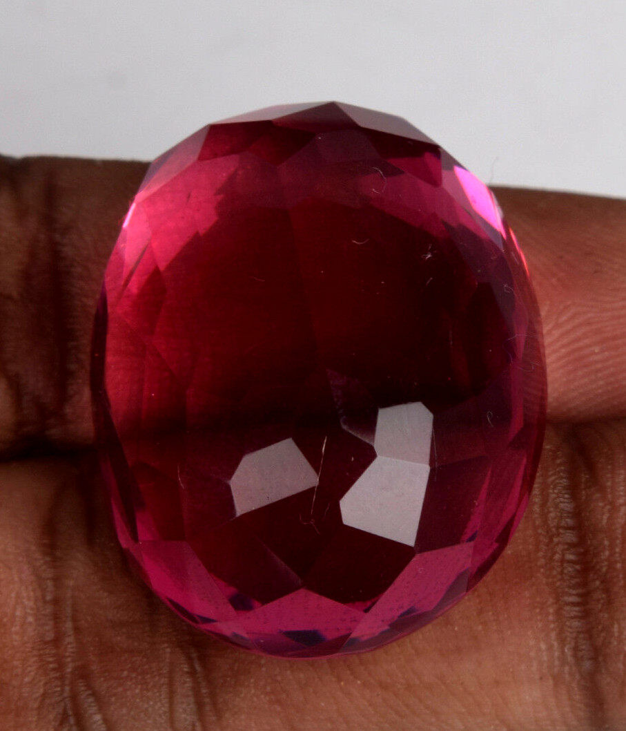 Large Pink Tourmaline 79.70 Ct Oval Faceted Cut Loose Gemstone Gift for Birthday
