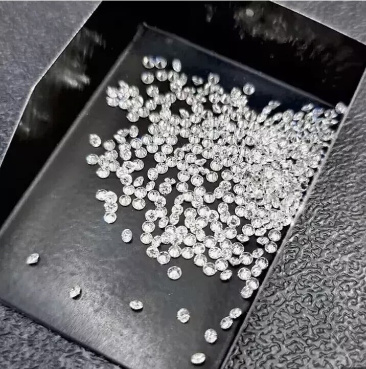 90 Pcs Loose CVD Lab Grown Diamond 2.00 MM Round D Color, IF CLARITY Certified