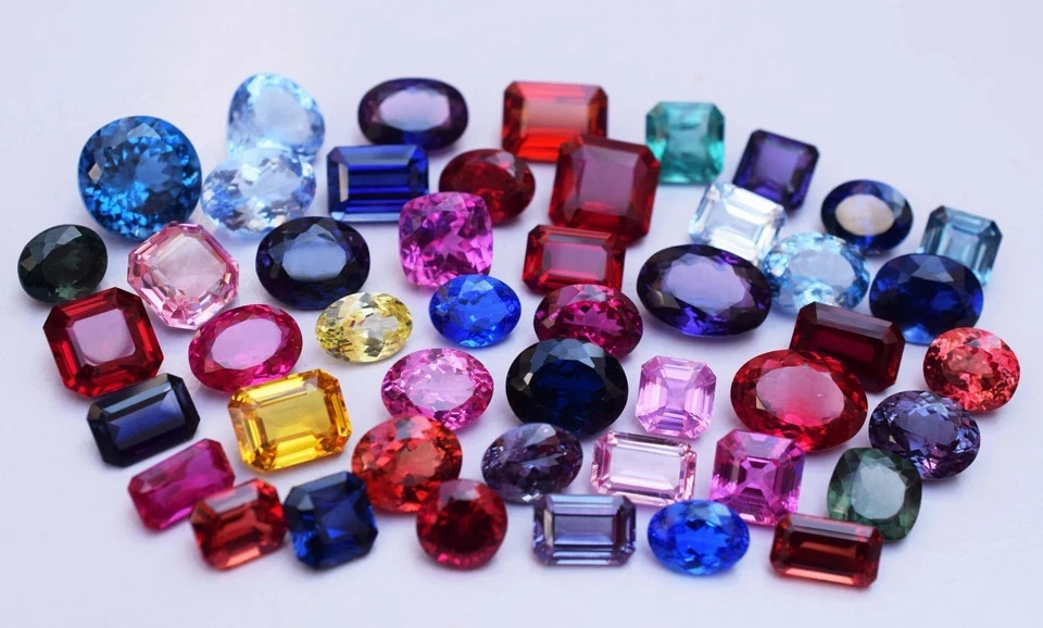 50 Ct Natural Multi Color Topaz Mixed Shape Flawless Certified Gemstone Lot