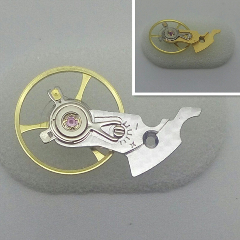 Gold Watch Balance Wheel For ETA 2824 2834 2836-2 Swiss Watch Movement Part US