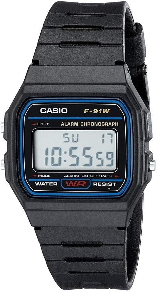Casio Standard F-91W-1JH Men’s Standard Wristwatch Digital 30mm From Japan