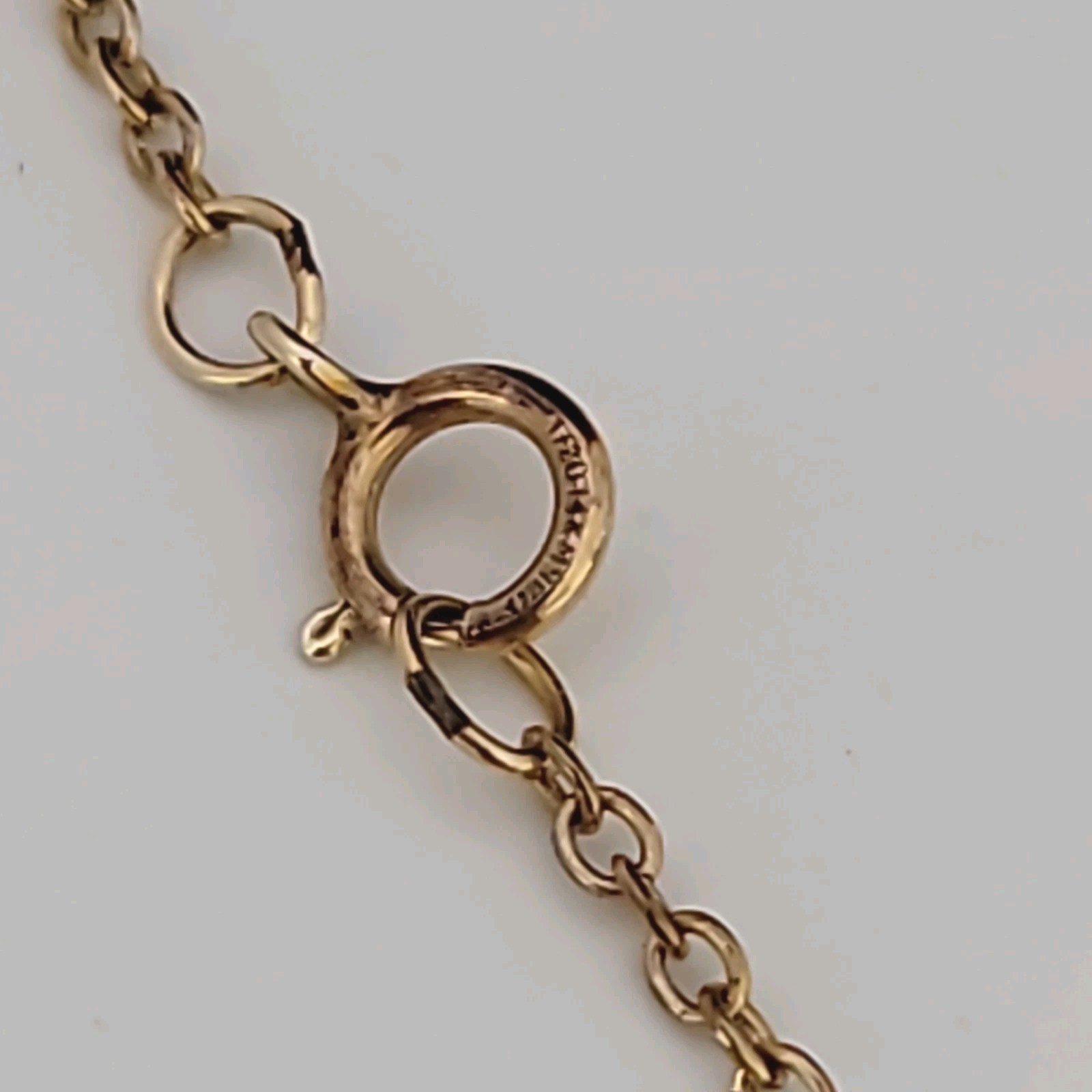 Vintage 1/20 14k Yellow Gold Filled Necklace 24″ 1.5mm 2.13g