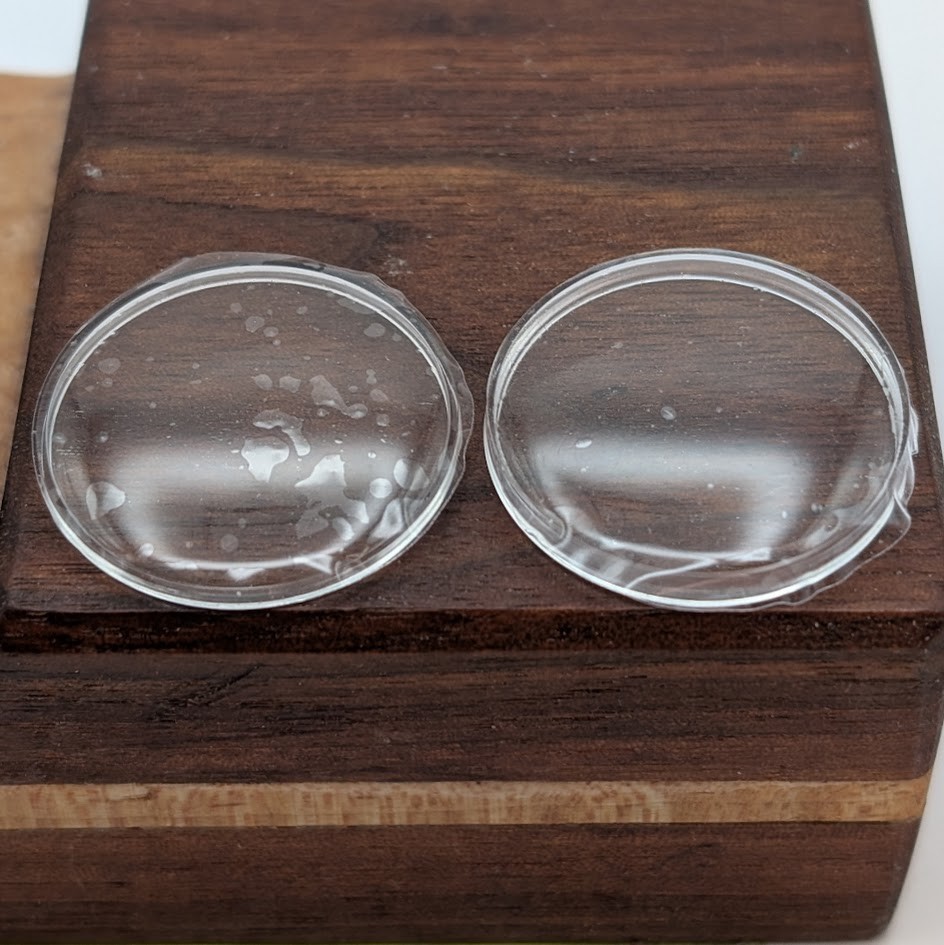 30mm Acrylic Watch Crystals – 1 Low Dome & 1 High Dome – Crystal Set of 2 Total