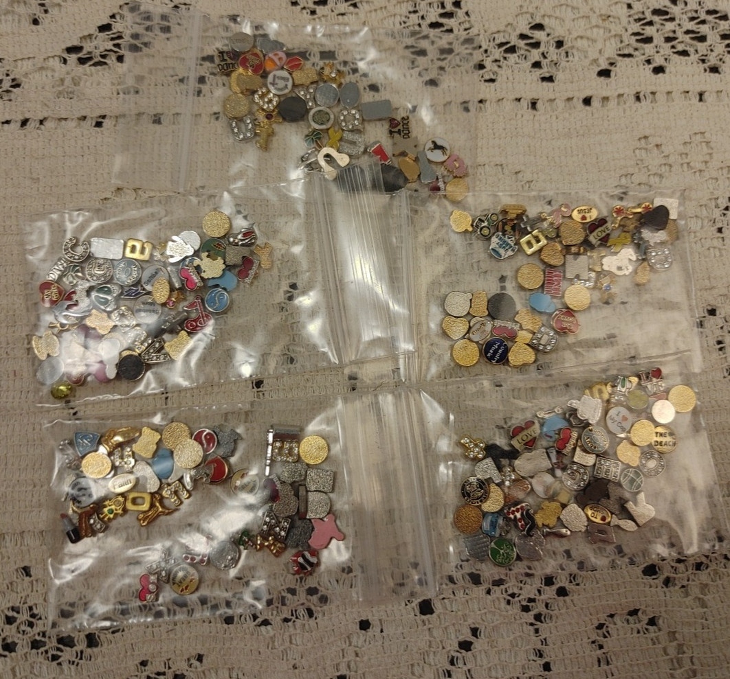 240 Floating Charms for Living Memory Charm Lockets ~ YES 240 TOTAL CHARMS!!