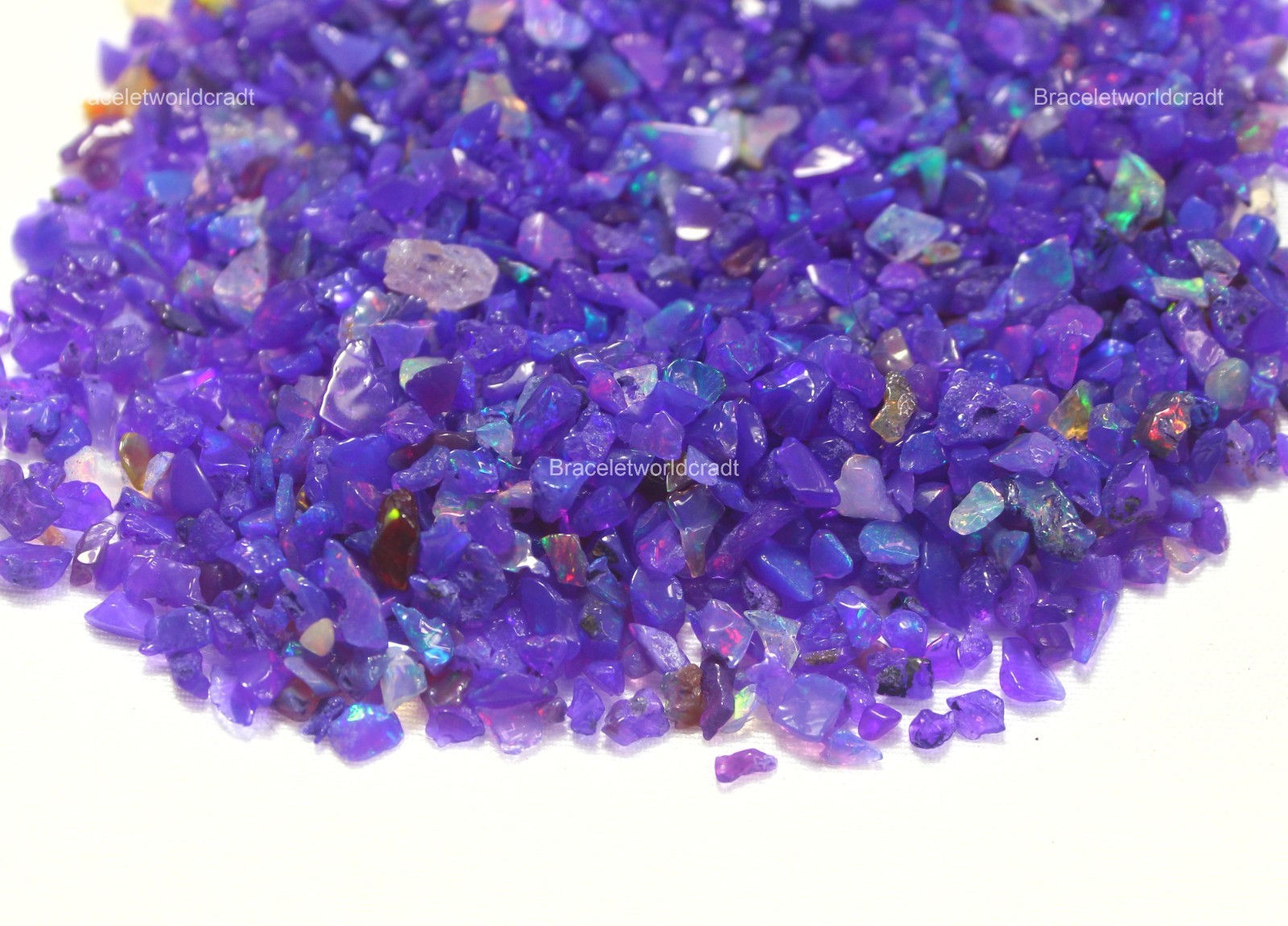 100 Pcs Natural Baby Opal Gemstone Bracelet Supply Rough Wholesale Lot 1x1x1 mm