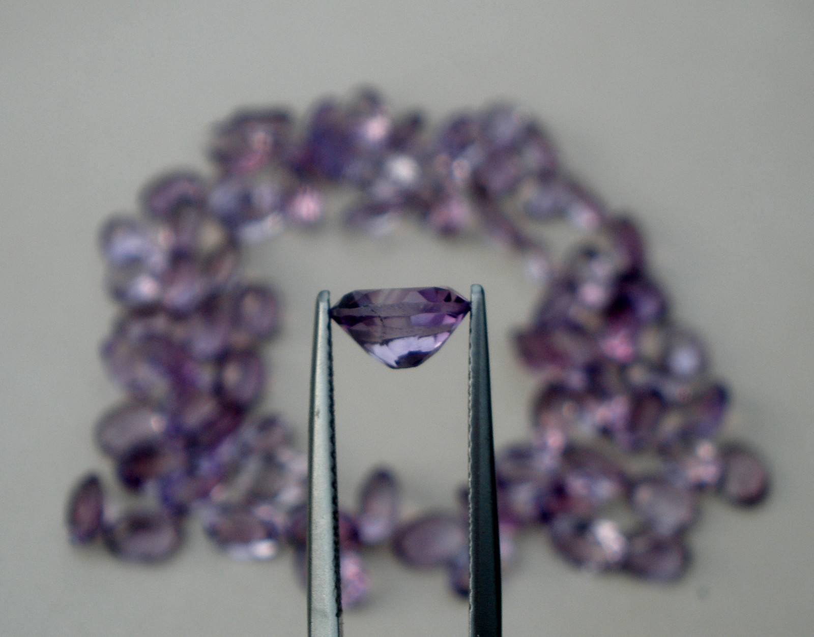 Amethyst Oval Loose Faceted Natural Gem 8x6mm