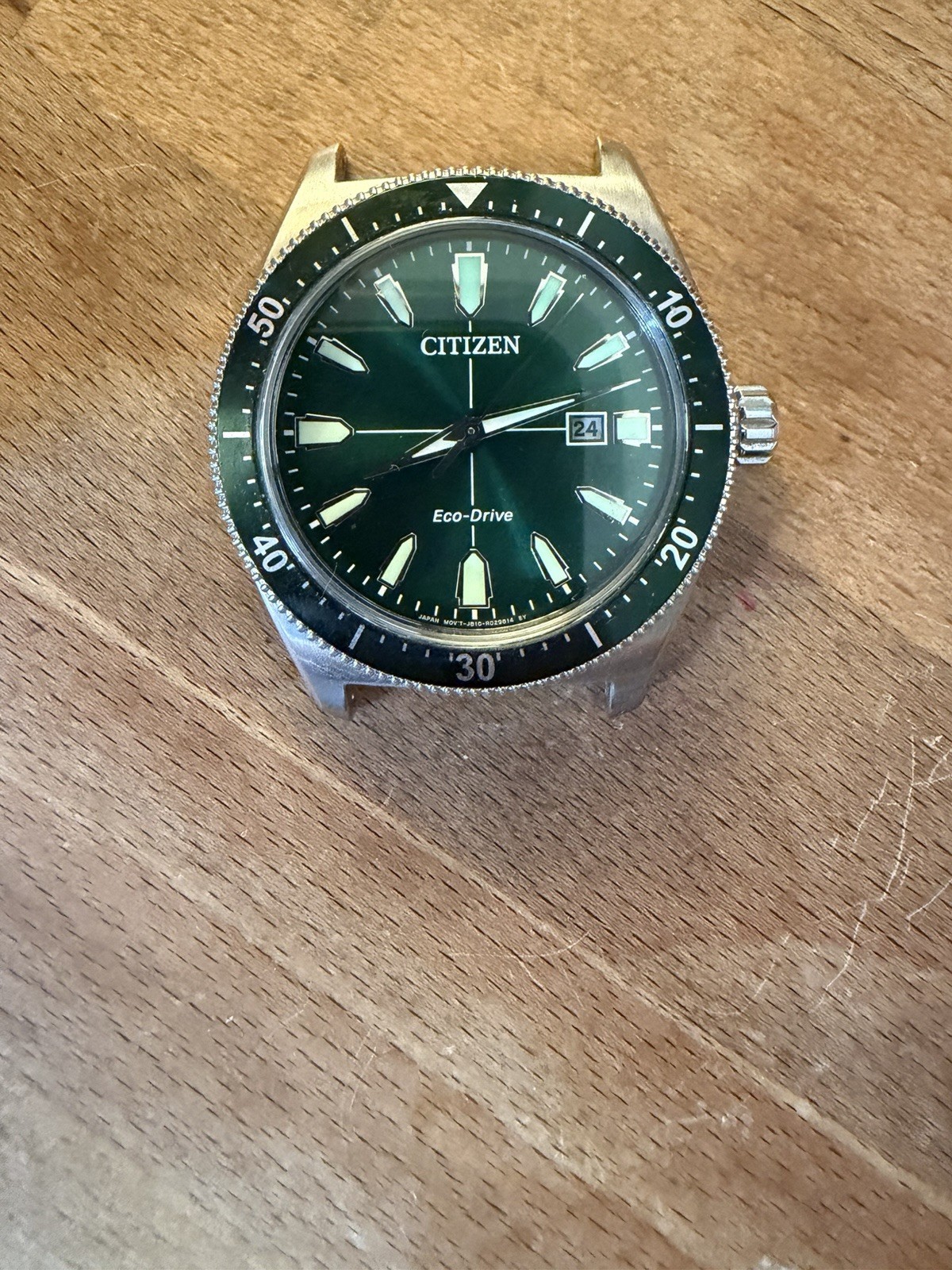 Citizen AW1598-70X Brycen Eco-drive Men’s Watch – Silver/Green