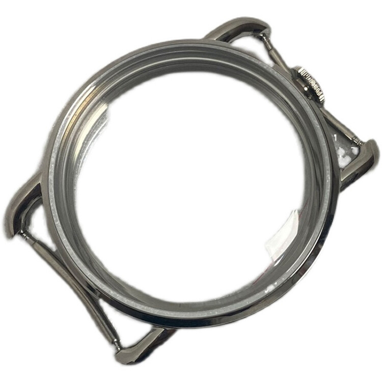 40MM Stainless Steel Watch Case Mineral Glass For NH70 Movement Housing Shell