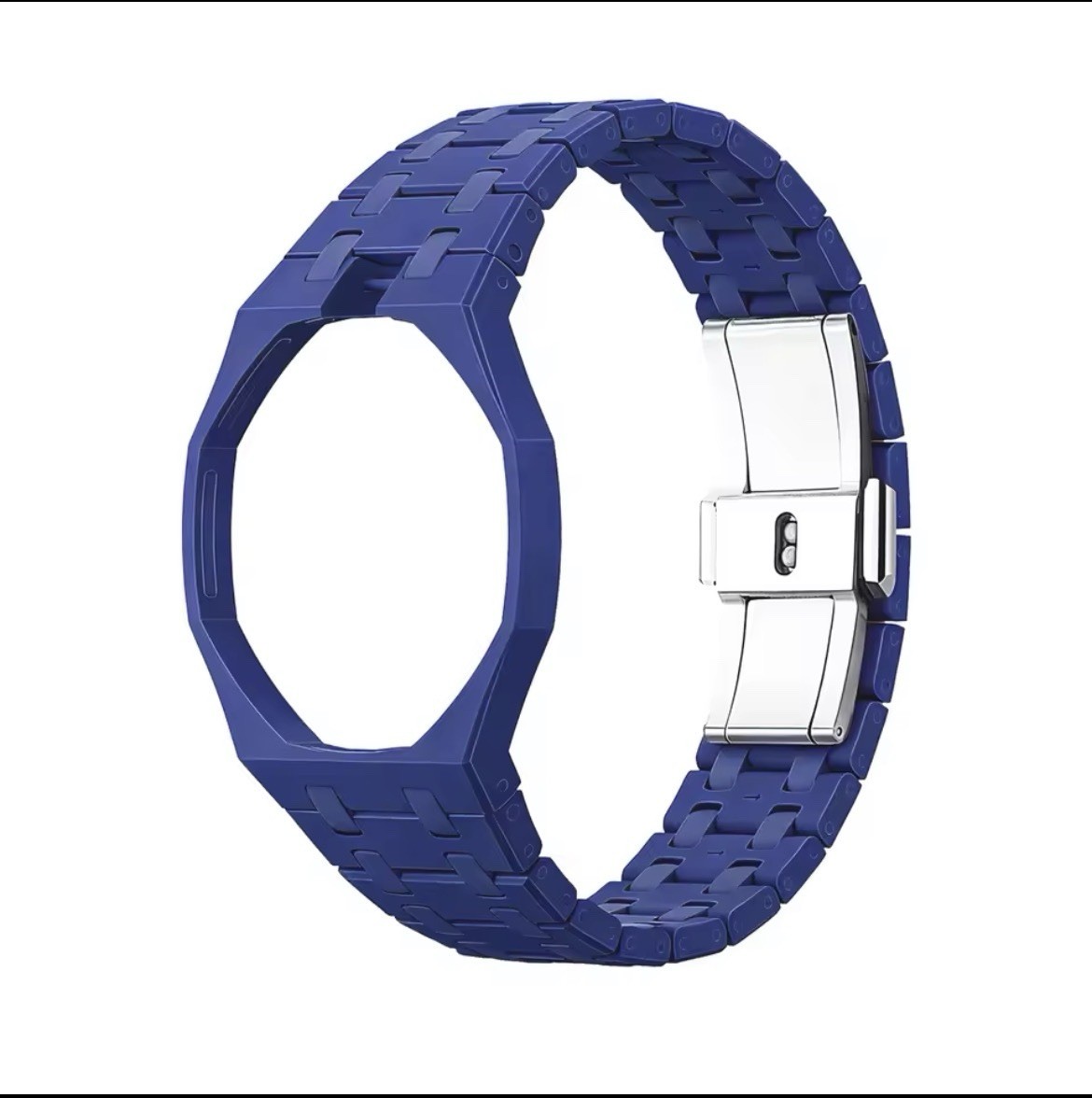 AP x Swatch Royal Pop Integrated Link Ceramic Bracelet Band – Dark Blue