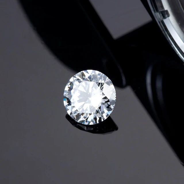 4.00 Carat Round Lab Grown Diamond D Color VVS1 Certified Loose CVD Stone