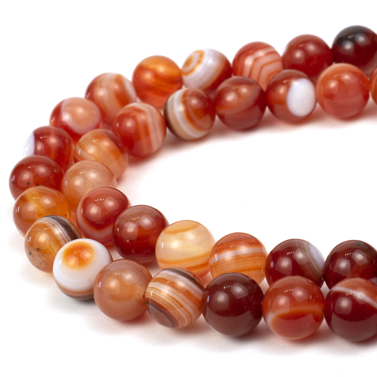 Natural Dark Carnelian Beads Strand Round For Jewelry Making 6mm 8mm 10mm 12mm