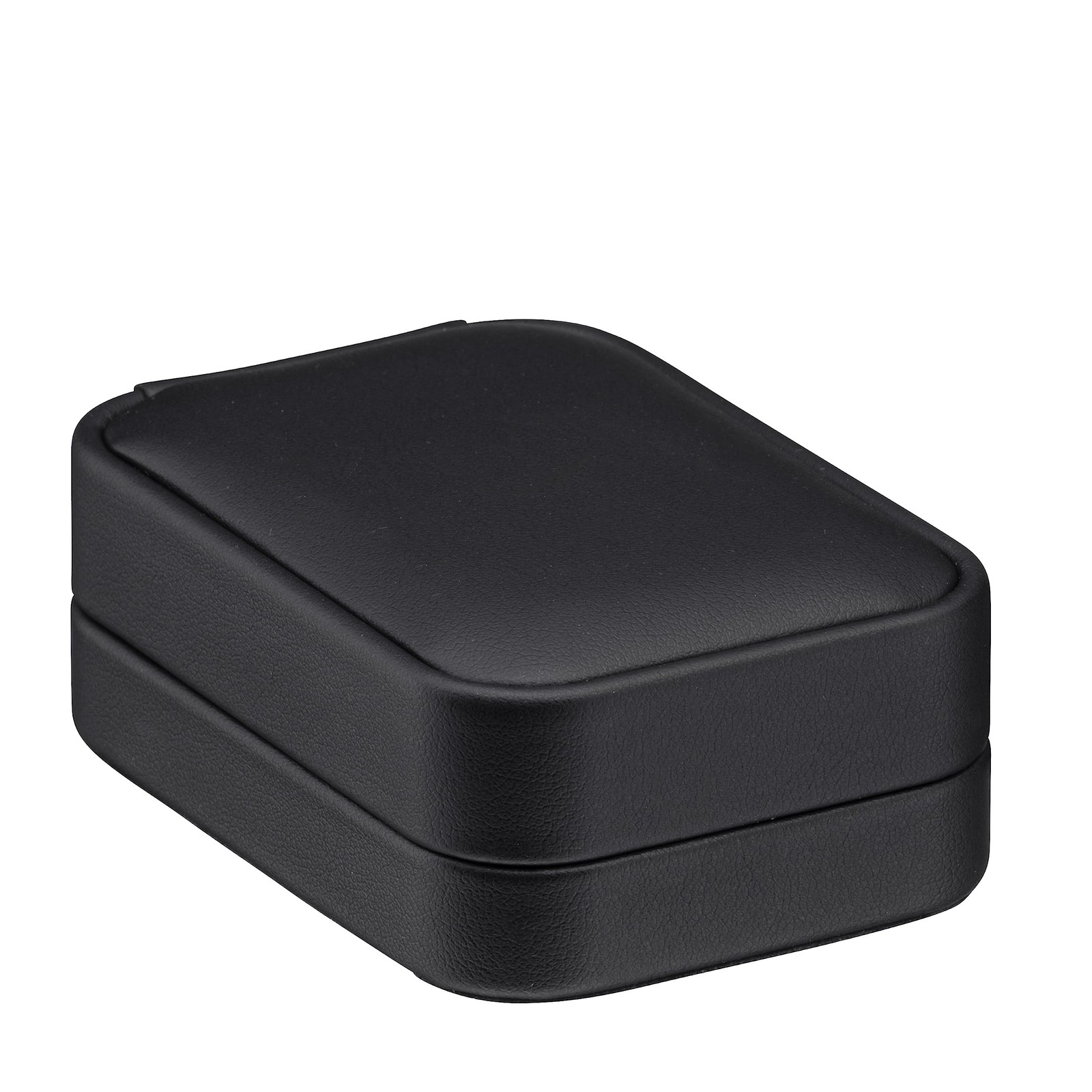ALLURE – Rich Leatherette T-Style Earring Box, Premium Black Luxury Diamond T…