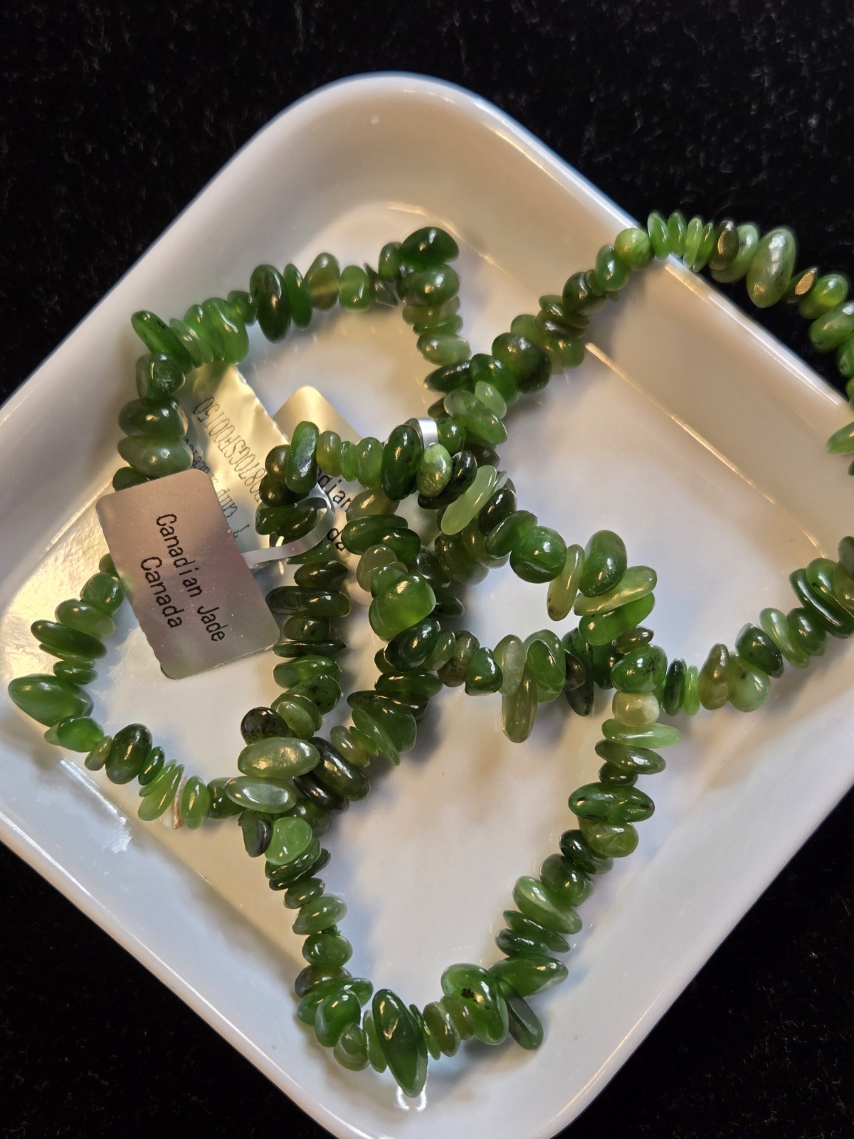 Canadian Jade Tumbled Chip Bracelet – Canada