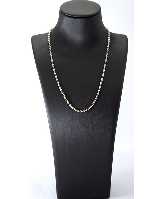 Fine silver chain 925 short necklace ladies 38 cm