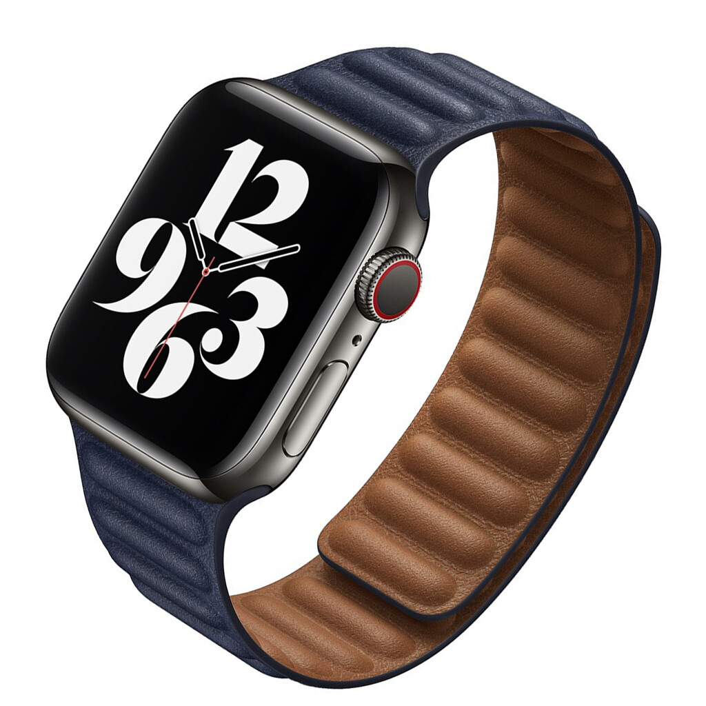 HOT For Apple Watch Leather Link Magnetic Unisex Band 45/49mm Ultra Series 8 7 6