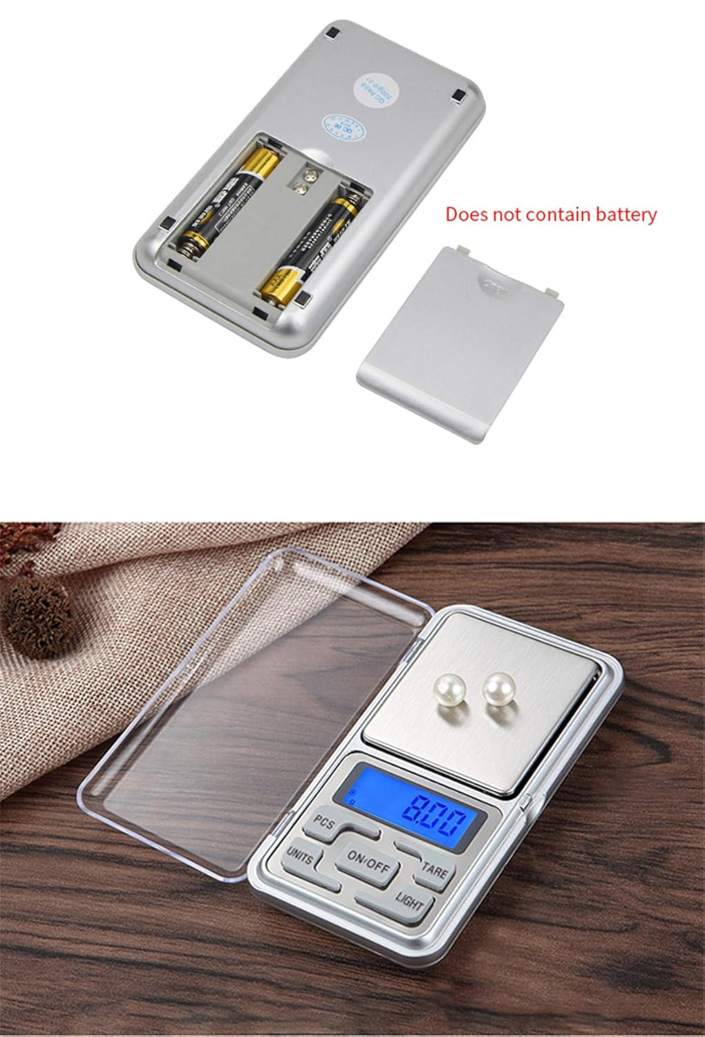 High Precision Jewelry Scales 500G-0.1G for Gold Diamond Jewelry Weight Balance