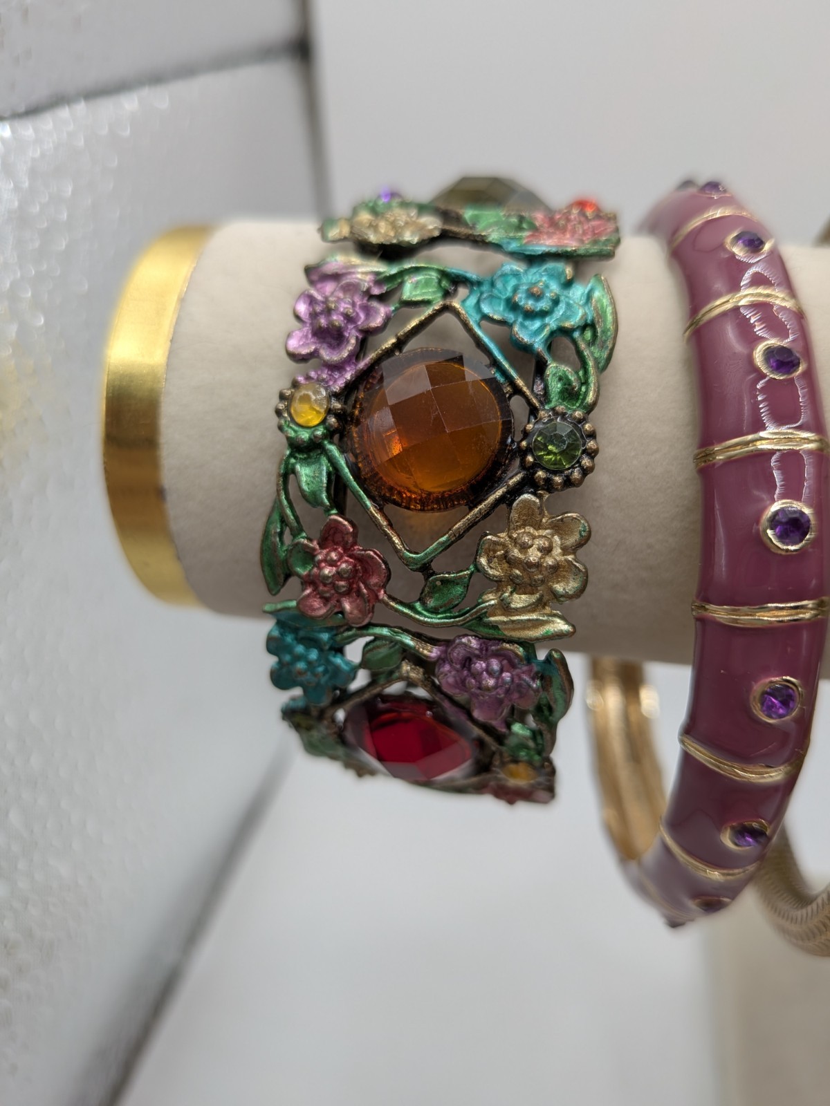 Costume Fashion Bracelet Bulk Lot 10 Pieces Vintage To Now, Various Styles