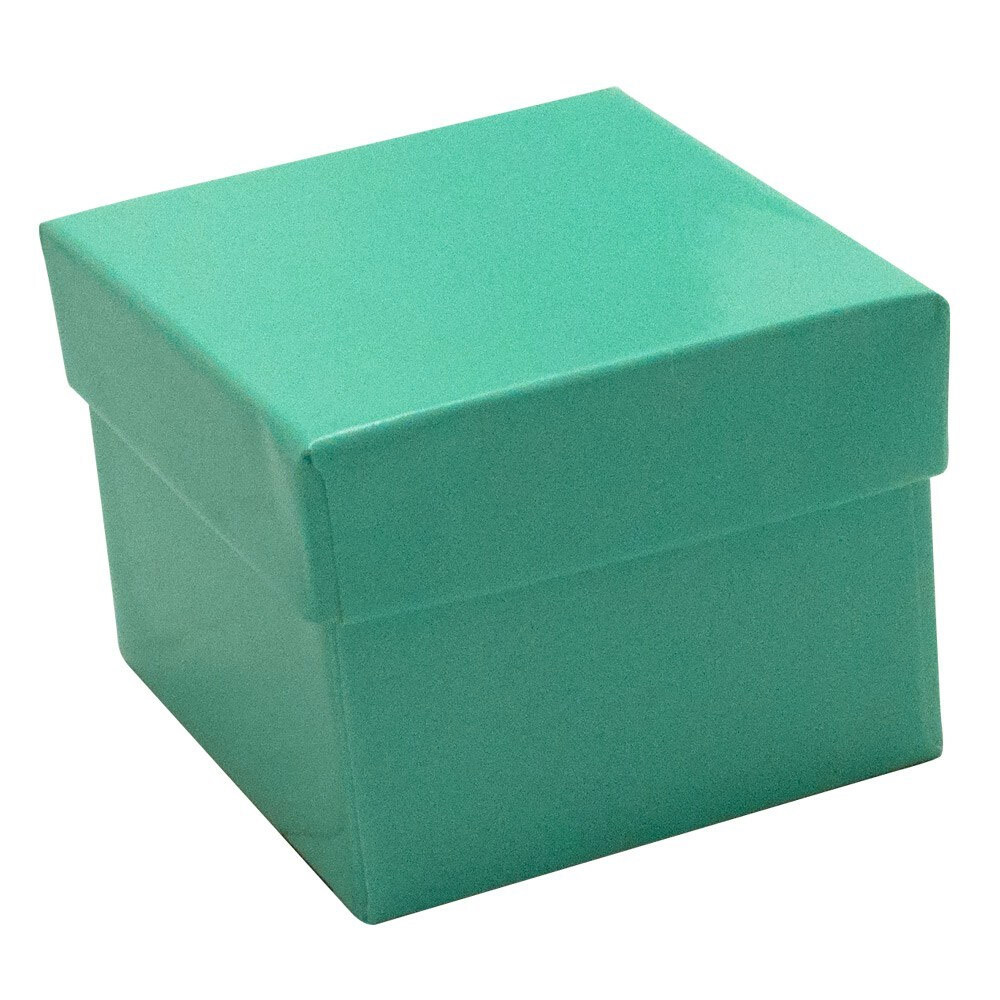 Lot of 12 Teal Leatherette Jewelry Ring Bracelet Earring Necklace Box Gift Boxes
