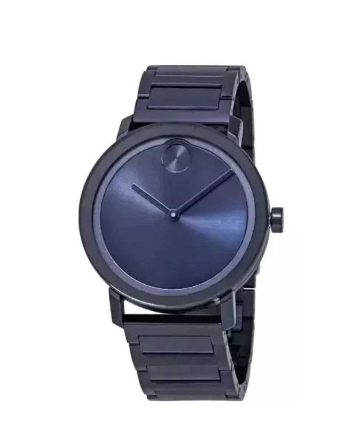 Brand New Movado Bold Men’s Blue Stainless Steel Blue Dial Watch 3600510