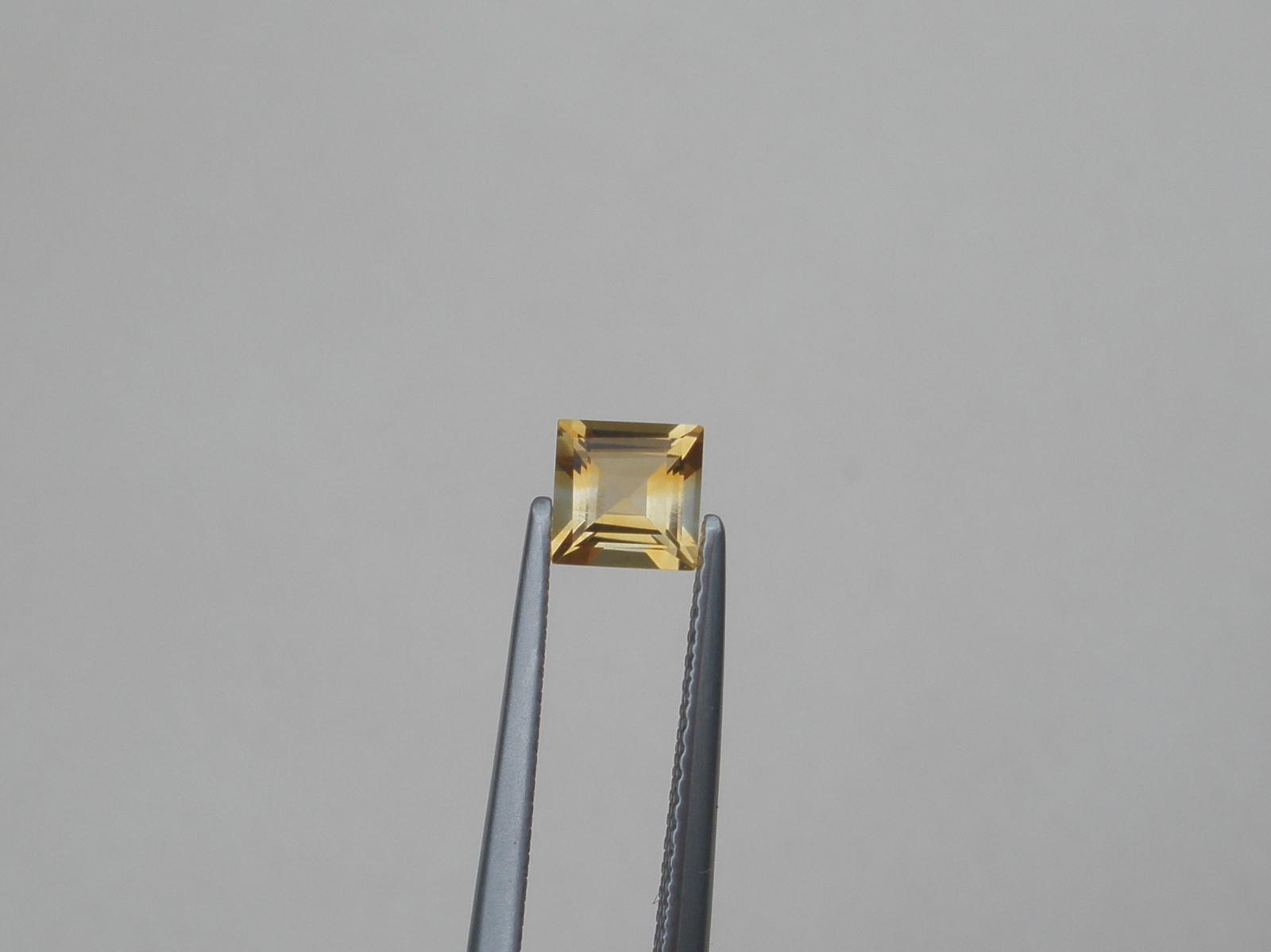 Citrine Square Natural Loose Faceted Gem 5mm