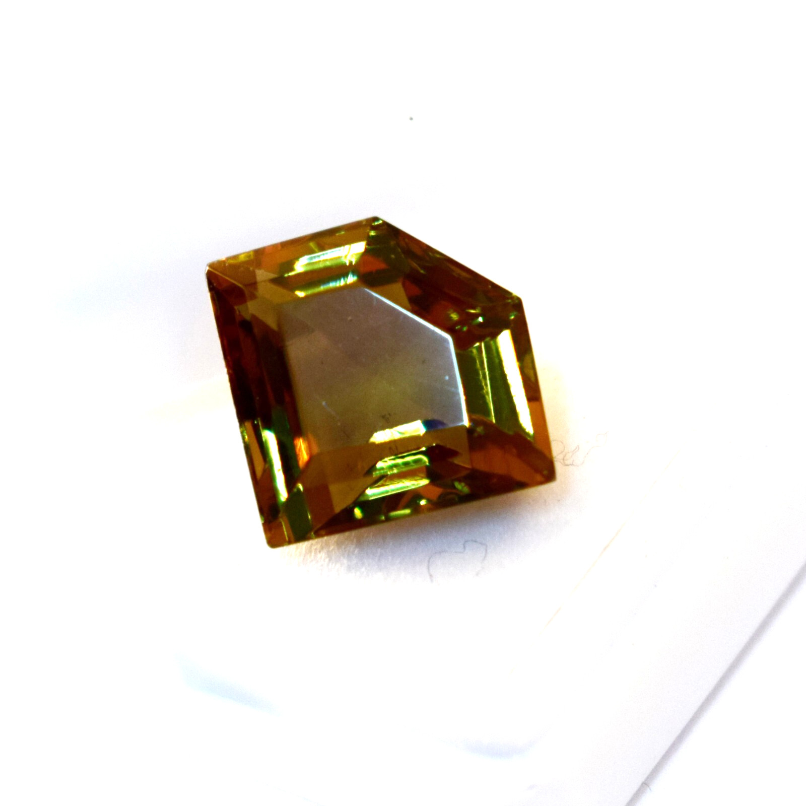 8 CT Color Changing Natural Alexandrite Certified Fancy Cut Loose Gemstone