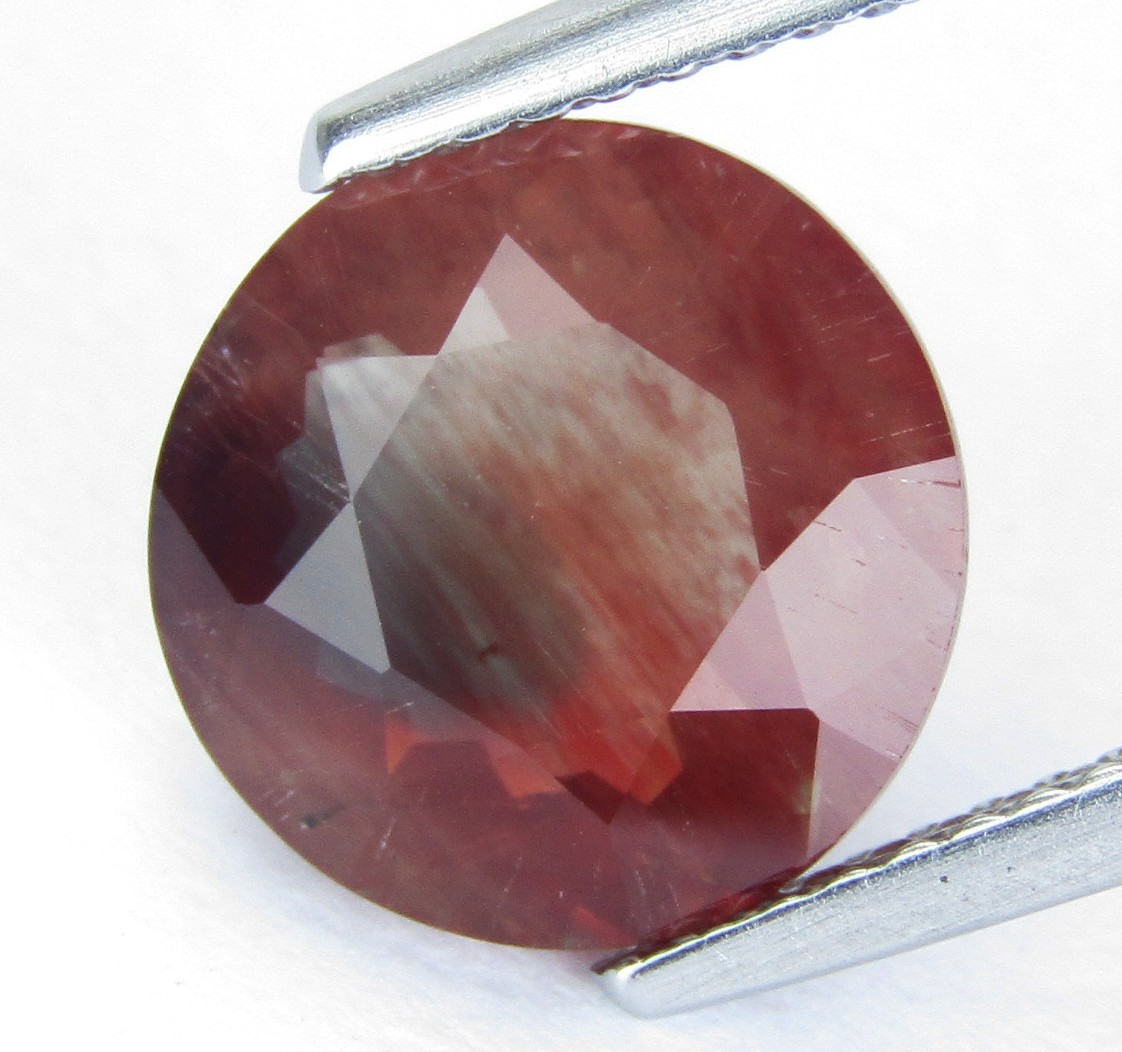 3.07Cts Pretty Natural Andesine 10.2mm Round Cut Loose Gemstone From Congo –VDO