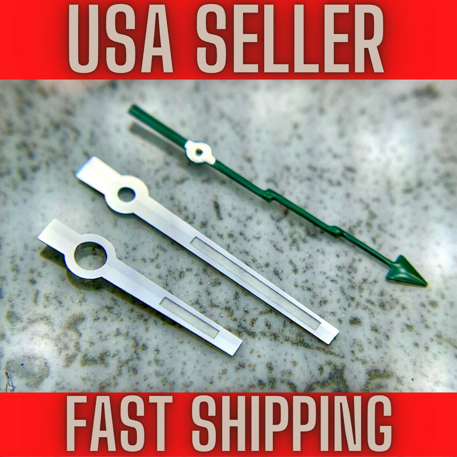 Hands set for Mod Fits Seiko NH35,NH36,7s26,7s36 SKX007. US Seller, US SHIP