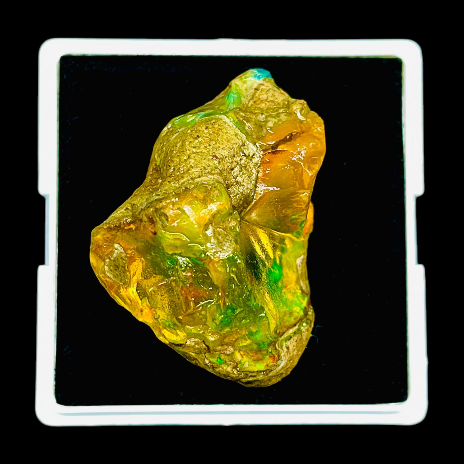 83 Cts Natural Ethiopian Opal Raw Rough 38x26mm Untreated Loose Gemstone