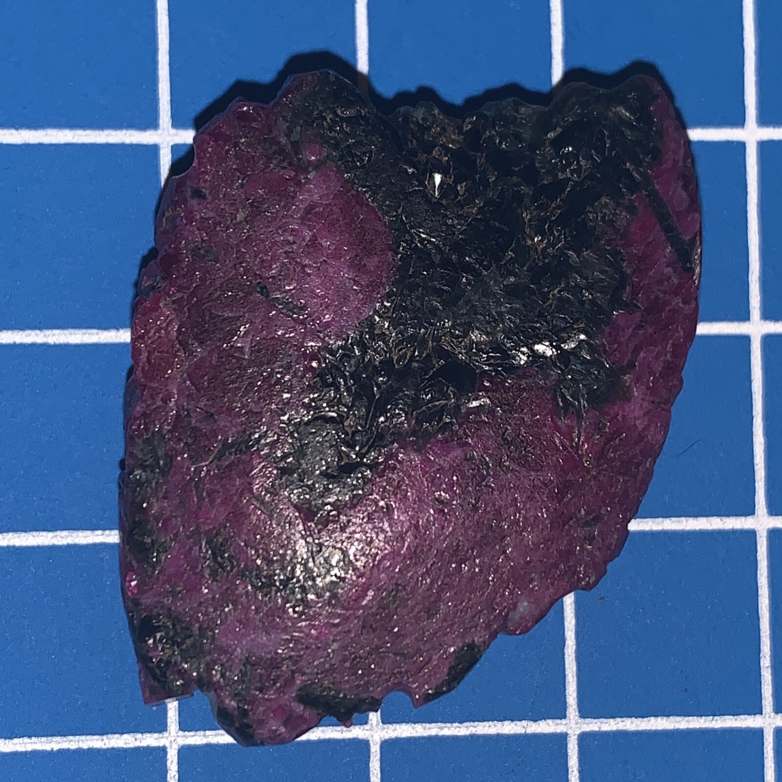 Finest Carved Ruby & Zoisite Indian Head / Bust Fetish – 1.46” – 83 CTS