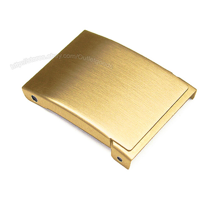 16mm 18mm 20mm & 22mm IP Gold Plated Watch Band Bracelet Clasp Spring Extender