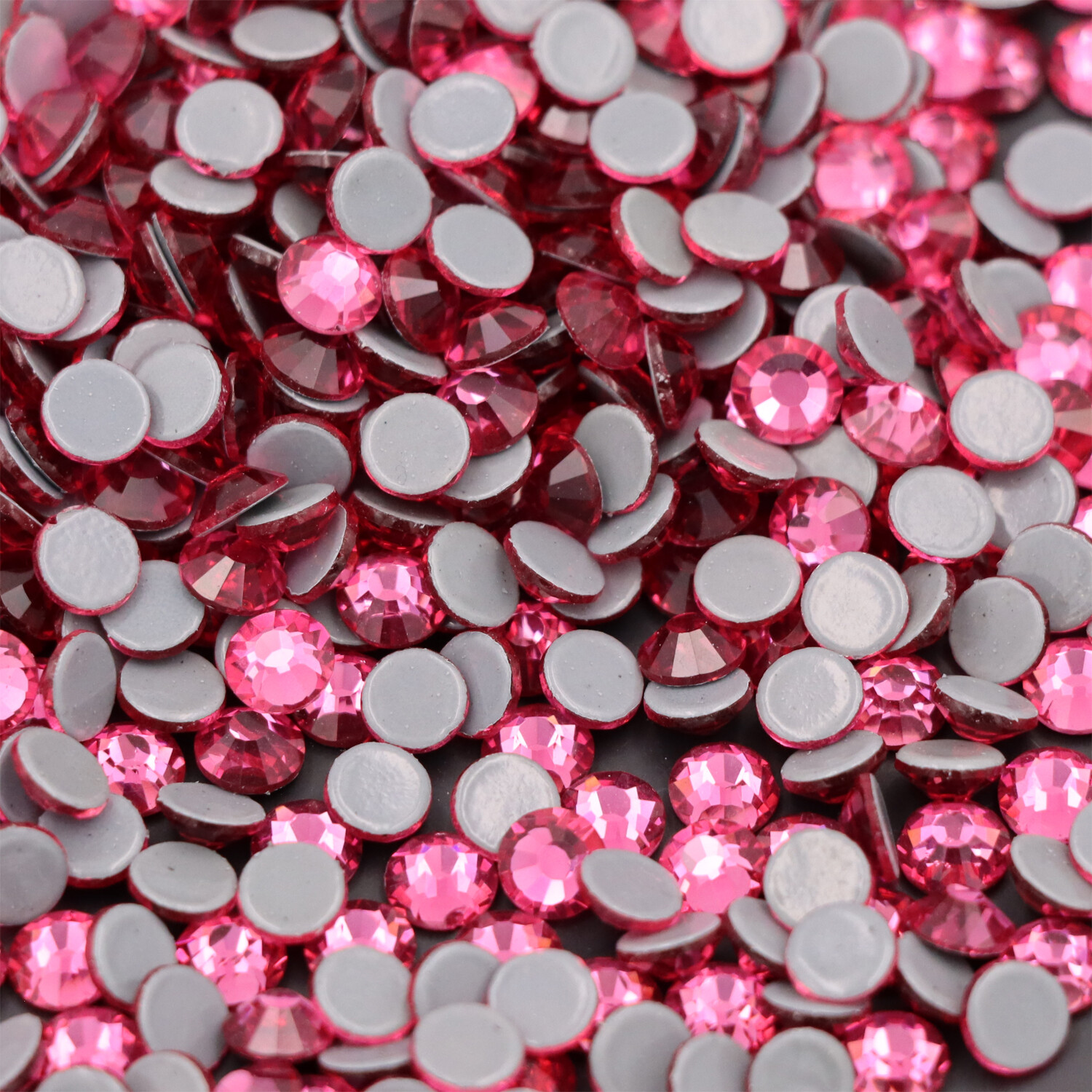Glass Strass Crystal Hot Fix Rhinestones Iron On Flatback Clear Hotfix Stones