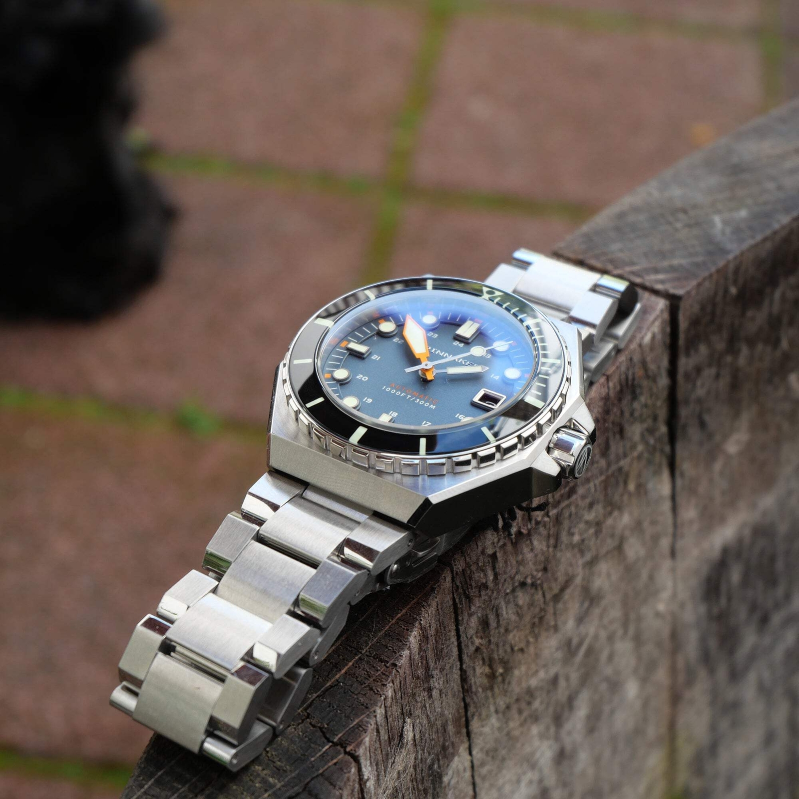 Spinnaker Dumas Blue / Black / Stainless Steel | Blue Dial 44mm Japanese Automat
