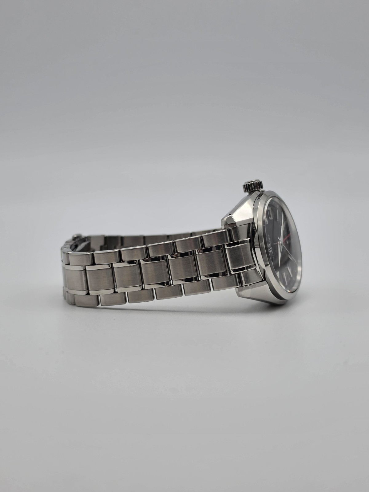 Grand Seiko 9S Mechanical SBGJ203 Stainless Steel 40mm Black Dial