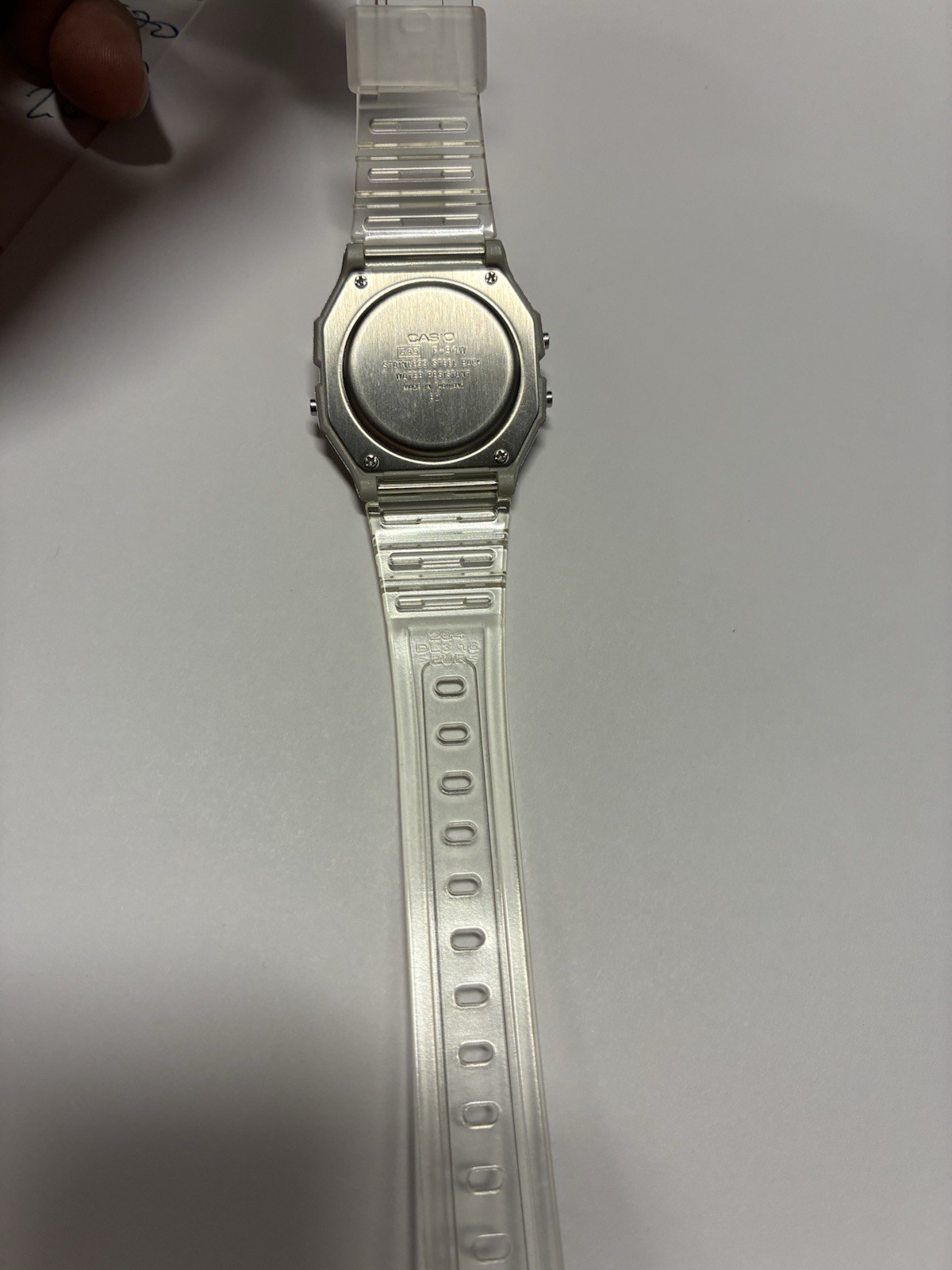 Casio F-91W Clear VintageCasio F91W