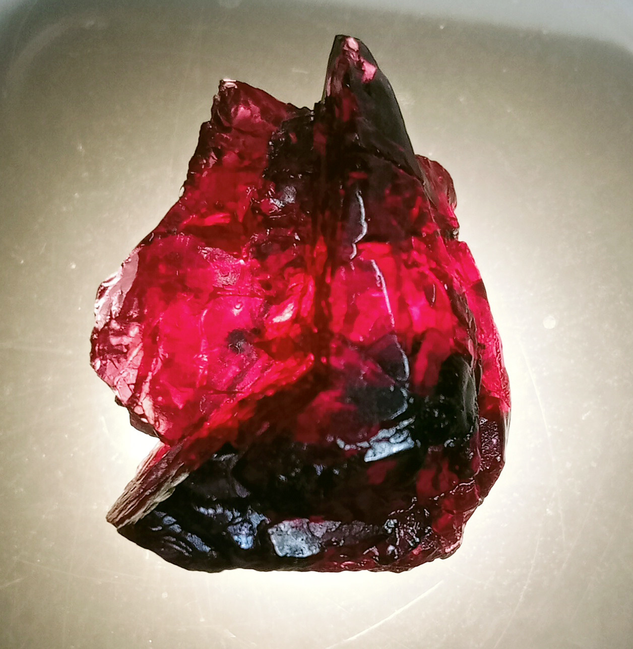 Natural Red Painite Rare Untreated Facet Rough 49.50 Ct Certified Gemstone