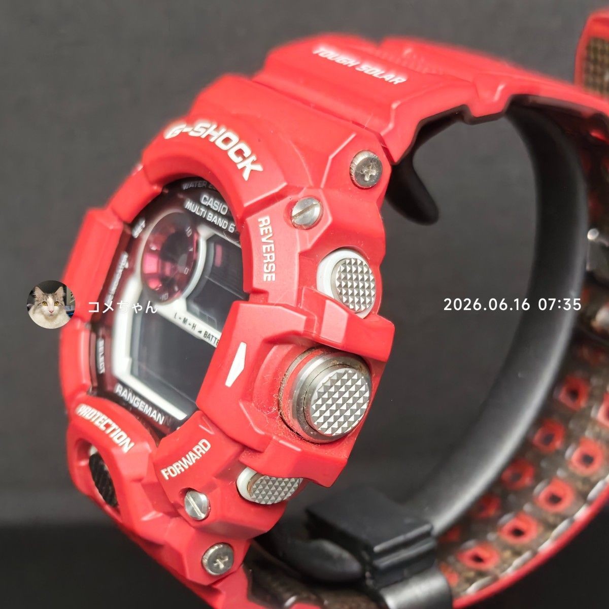 Rare and good condition Casio G-Shock GW 9400RDJ 4JF No.gs2418