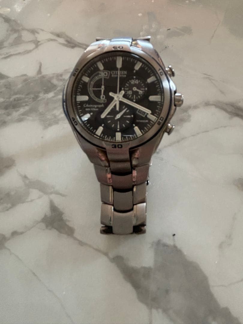 Citizen Chronograph Black Solar-Powered