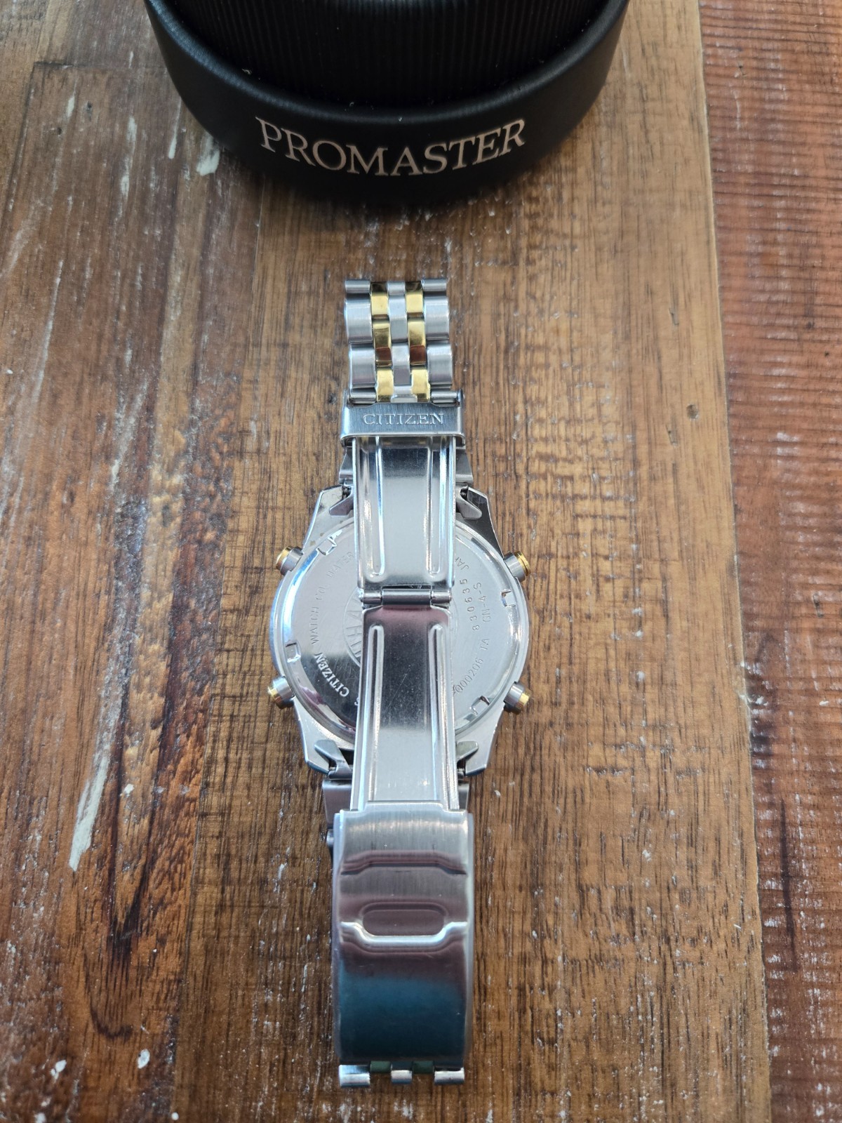 Vintage Citizen Promaster Navihawk C300 Two-Tone Chronograph Full Set – Fresh Ba