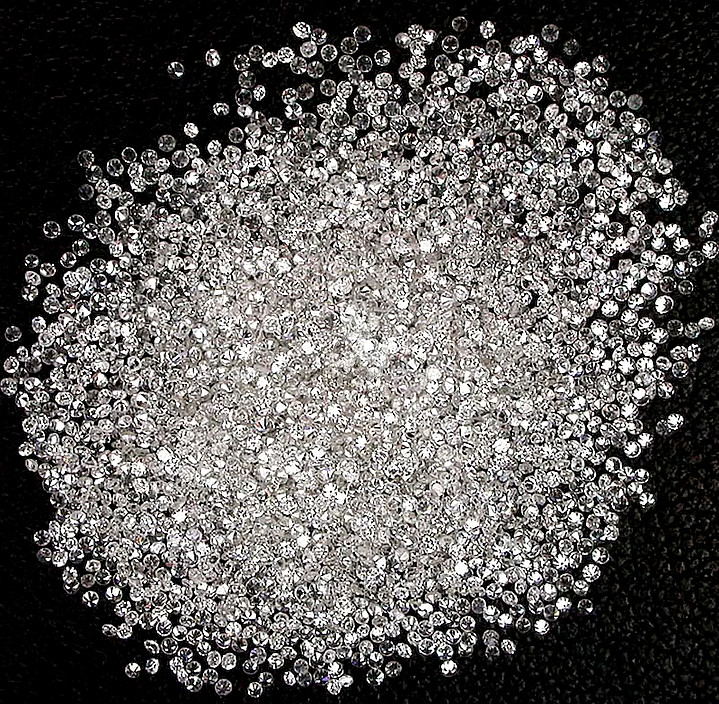 Loose Lab-Grown CVD Diamond LOT 0.70 MM D Color IF CLEARITY 500 PCS Certified