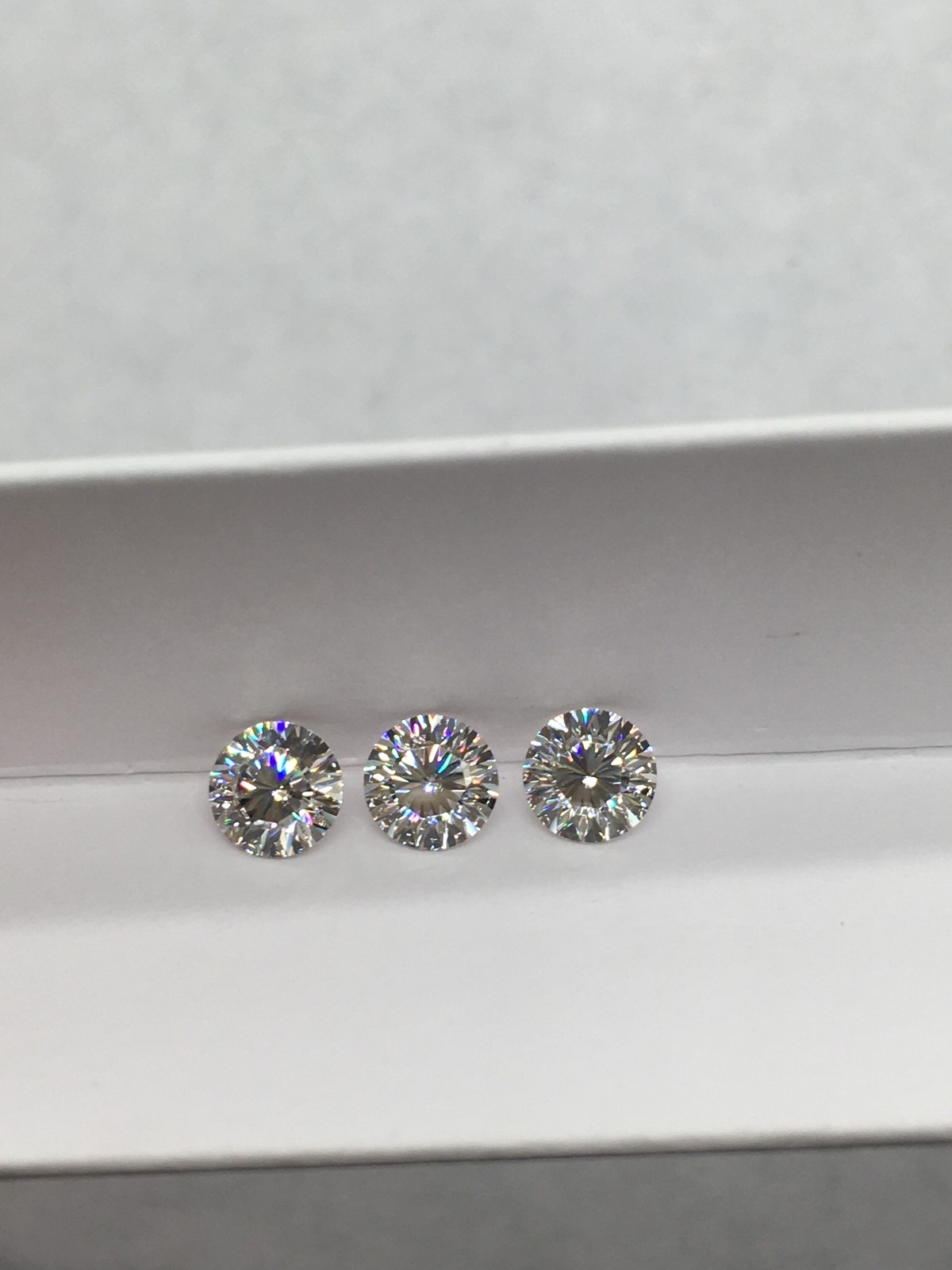 5~15mm Portuguese Cut D Color Moissanite Stone VVS1 Loose Gemstone W.Certificate