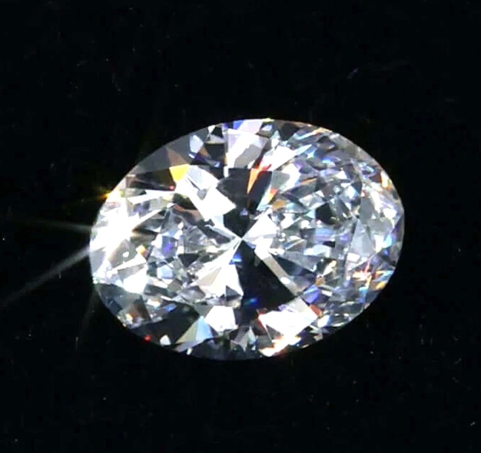 Lab Grown Diamond 3.00 Ct Oval Cut D Color VVS1 IGL Certified Loose Gem 6DJF