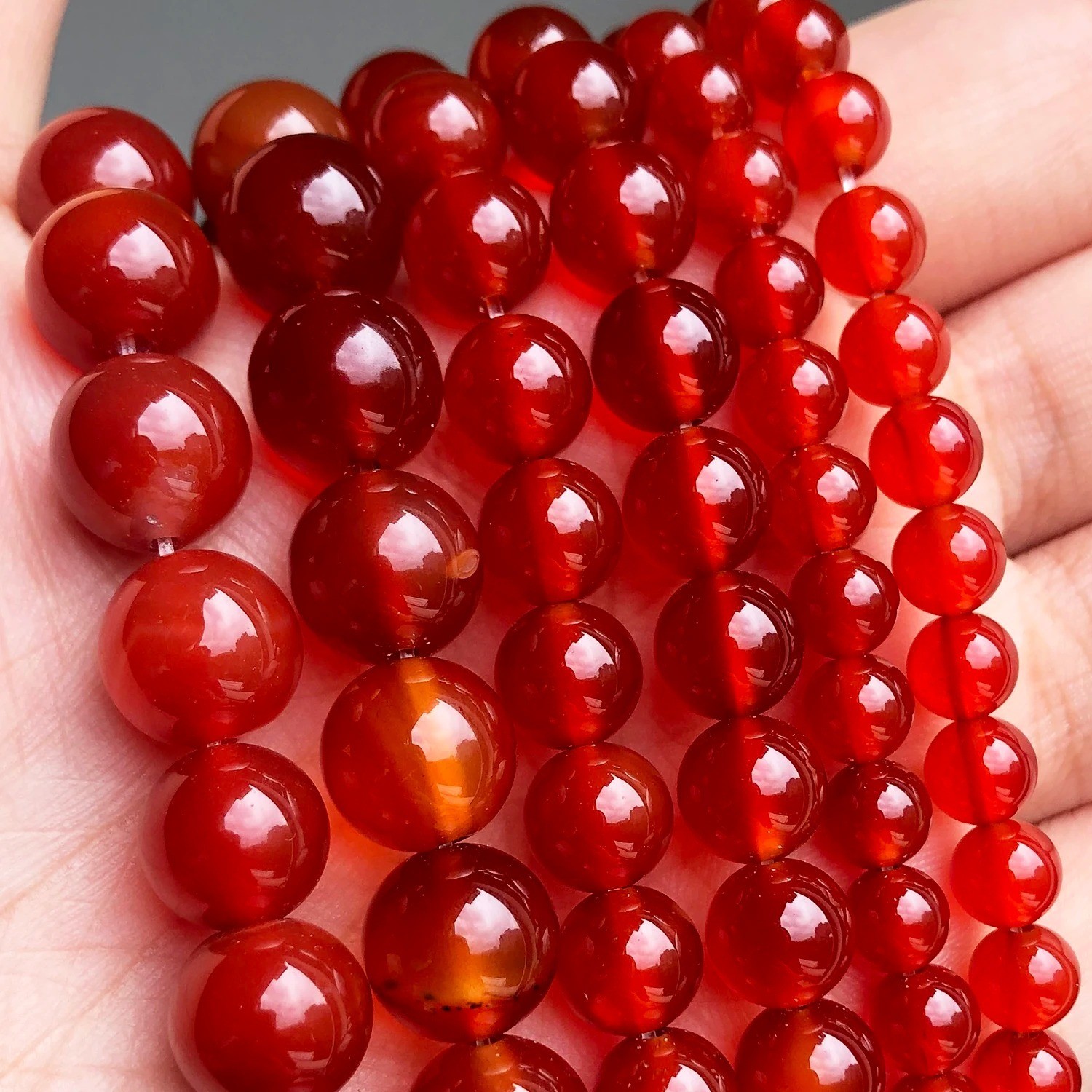 Series I lot natural gemstone spacer loose beads 4mm 6mm 8mm 10mm 12mm stone DIY