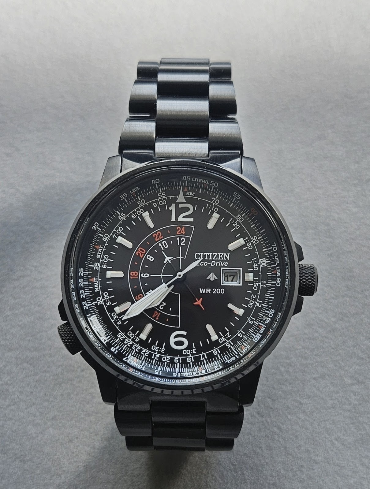 Citizen Promaster Nighthawk Black PVD case (BJ7019-62E)