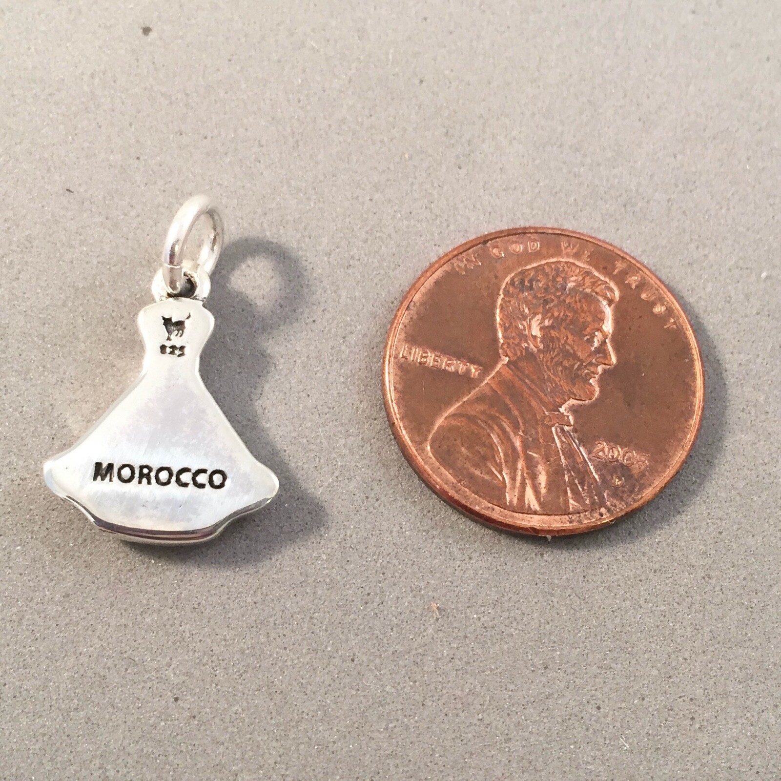 .925 Sterling Silver TAJINE CHARM Morocco Marrakesh Tagine Maraq NEW 925 TZ09