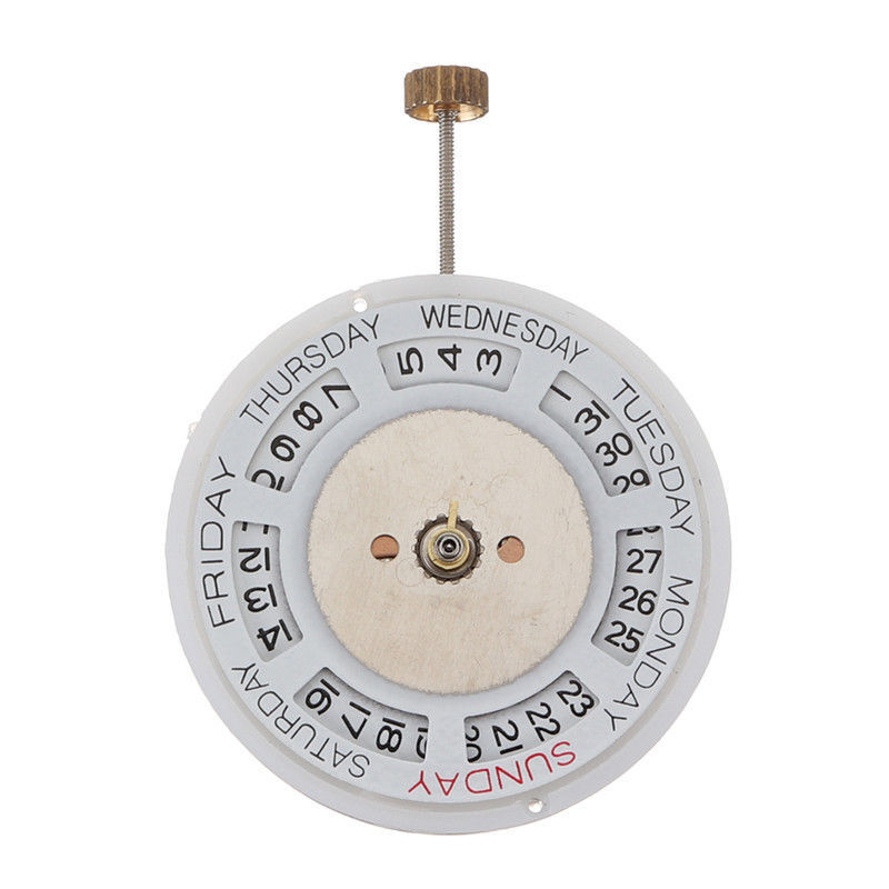 Dual Calendar Day Date Automatic 2813 8205 Watch Movement High Accuracy Jewels